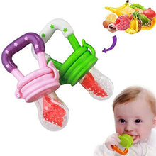 Load image into Gallery viewer, Pacifier,Toddlers Baby Cute Teether Vegetable Fruit Style Toddler Teething Toy Ring Chewable Soother
