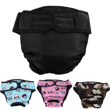 Load image into Gallery viewer, XS-XXL Dog Diaper Physiological Pants Sanitary Washable Female Dog Panties Shorts Underwear Briefs For Dogs
